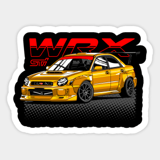 Subaru WRX STI Sticker